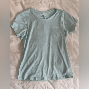 Columbia Sky Blue Patterned Tee